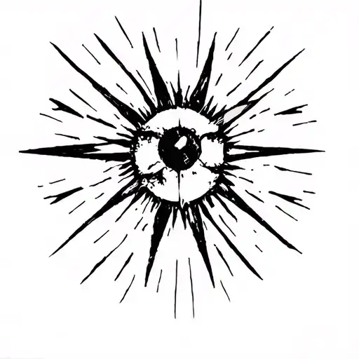 God taking care of Lucifer and giving me power with the black sun tattoo design idea