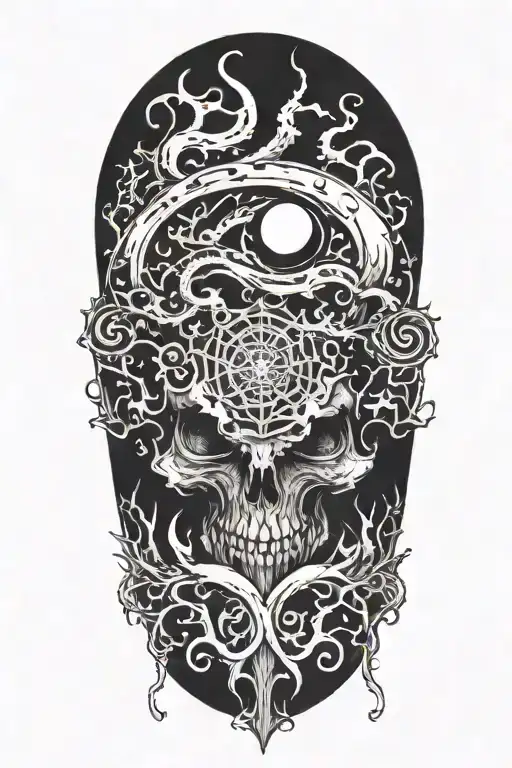 Eldritch Horror tattoo design idea