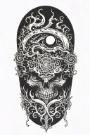 Eldritch Horror tattoo design idea