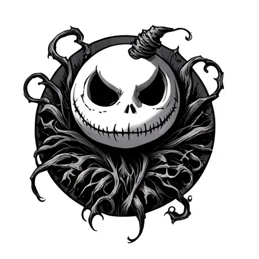 Make a nightmare before Christmas small tattoo design tattoo design idea