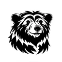 Icelandic bear tattoo design idea