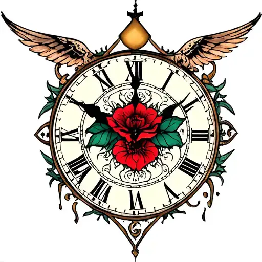 time heals all wounds tattoo design idea