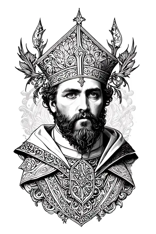 bishop heahmund tattoo design idea