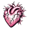 heart tattoo design idea