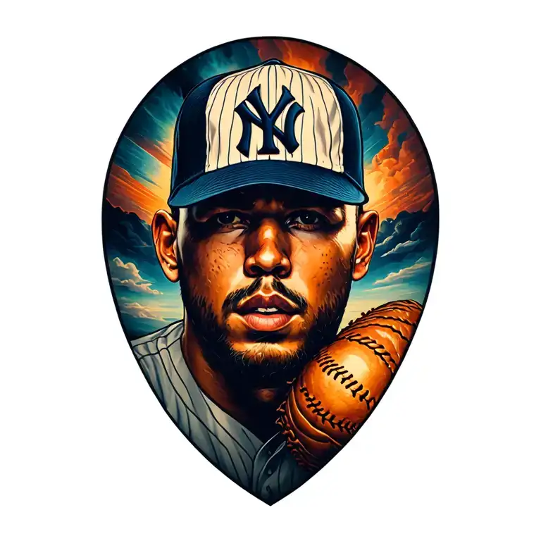Yankees tattoo design idea