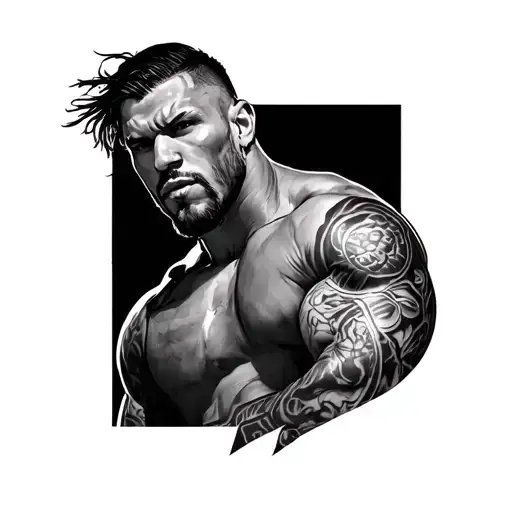 randy Orton tattoo design idea