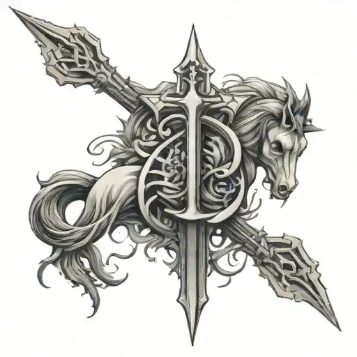 chosen forgiven redeemed  tattoo design idea