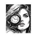 Right Person Wrong Time tattoo design idea