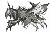 bonfire dark souls tattoo design idea