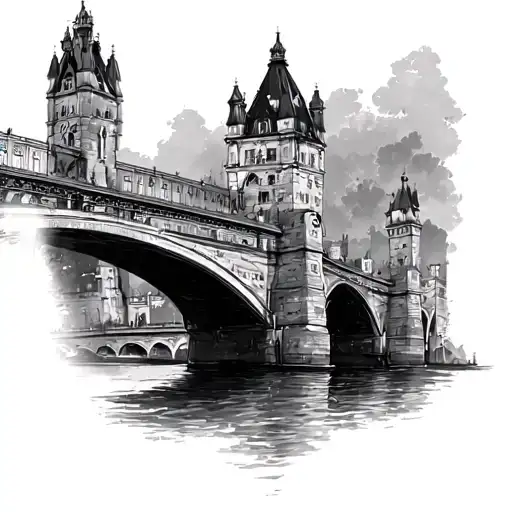 Famille cano bridge tattoo design idea