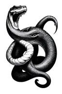 I want a tattoo of Andrew Tate snake but instead of the snake a want a mosasaurus curling my arm to the chest tattoo design idea