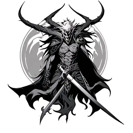 demon slayer tattoo design idea