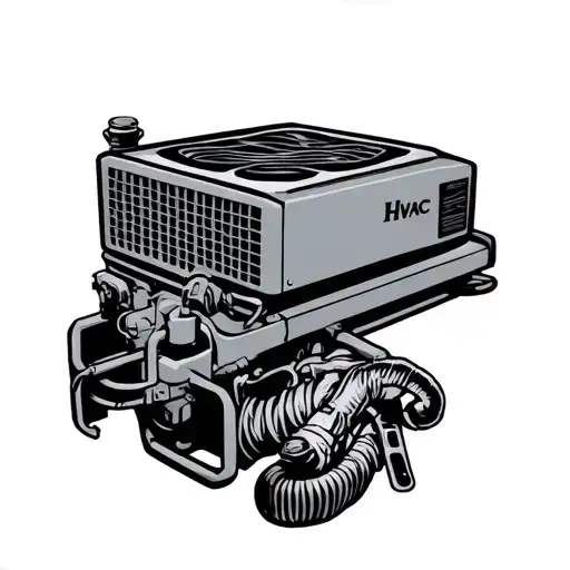 Hvac tattoo design idea