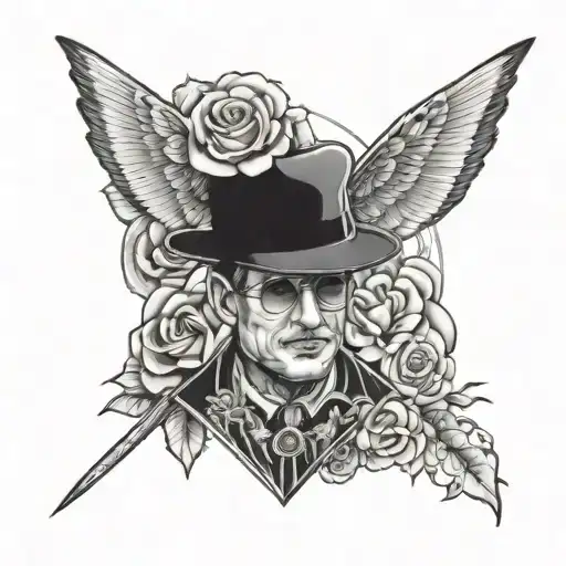 franklin freddie tattoo design idea