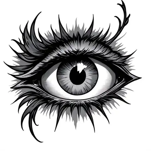 evil eye tattoo tattoo design idea