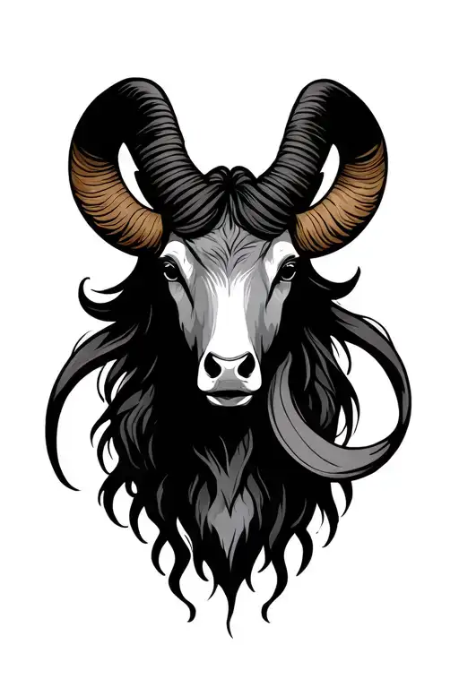 aries zodiac sign arm band tattoo design idea