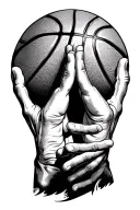 I can do all things through christ-Philippians 4:13 Basketball forearm tat prayer hands tattoo design idea