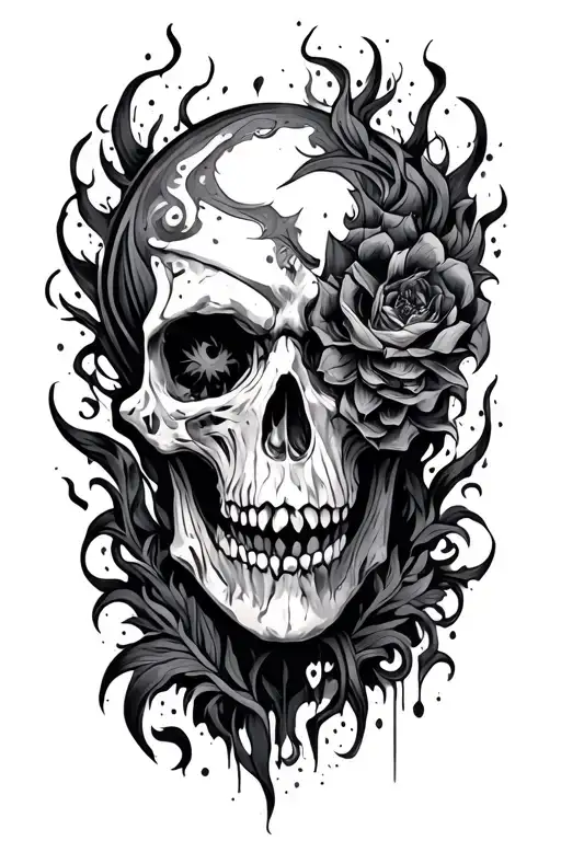 chaos misunderstood tattoo design idea
