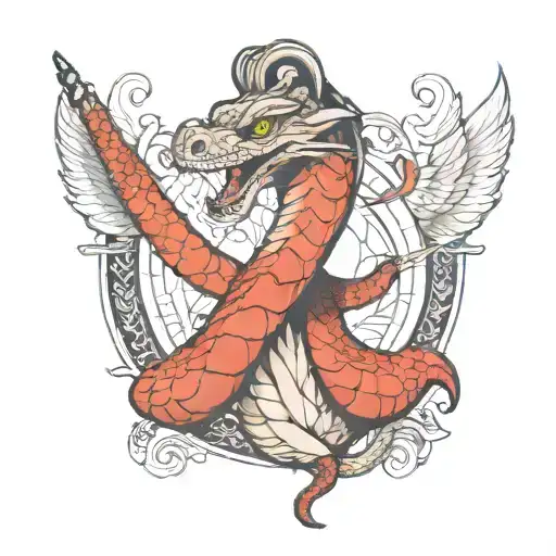 king cobra forearm sleeve tattoo design idea