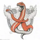 king cobra forearm sleeve tattoo design idea