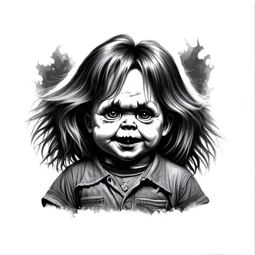 Chucky tattoo design idea