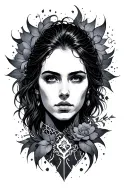 mark 10:9 tattoo design idea