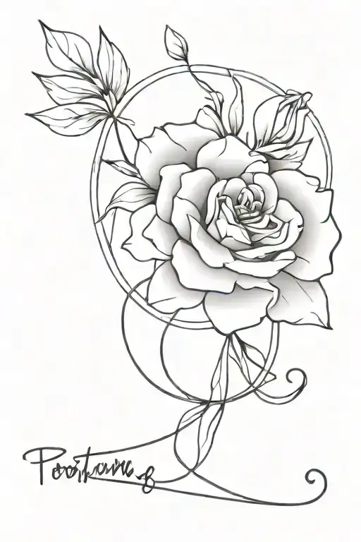 Fortune Favors the Bold tattoo design idea