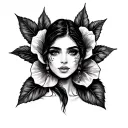 Alejandra tattoo design idea