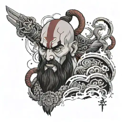 god of war hand tattoo  tattoo design idea