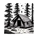 camping Ode Vras tattoo design idea