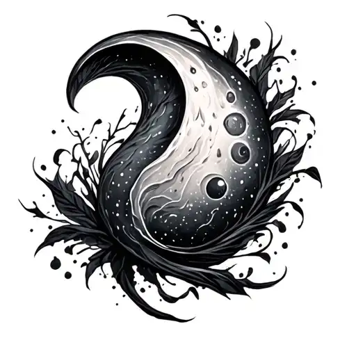 semi colon incorporated somehow tattoo design idea