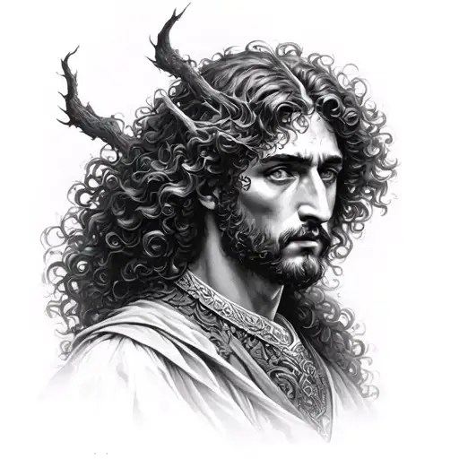 Dark Forest Dante Alighieri Gustave Dore tattoo design idea