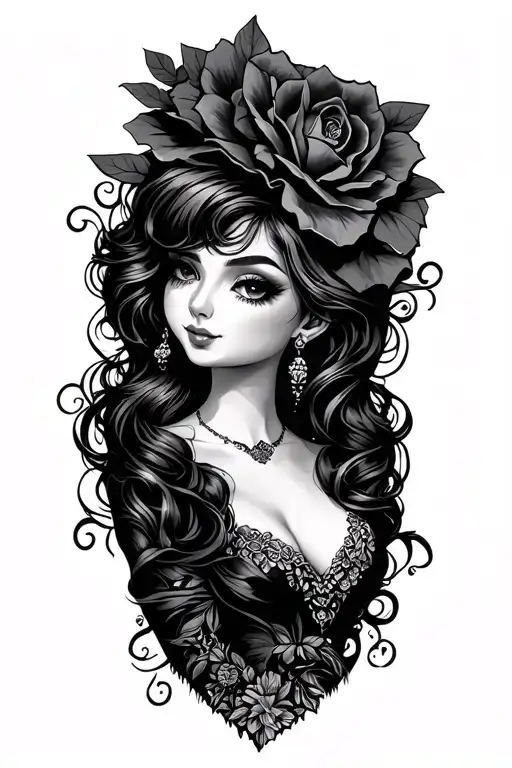 Lucky "Lucy" tattoo design idea