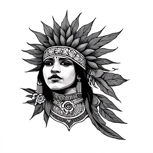 Yaqui tattoo design idea