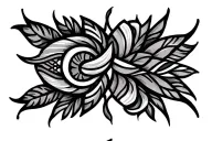 fijian traditional pattern for a wedding ring finger tattoo design idea