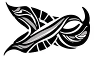fijian traditional pattern for a wedding ring finger tattoo design idea
