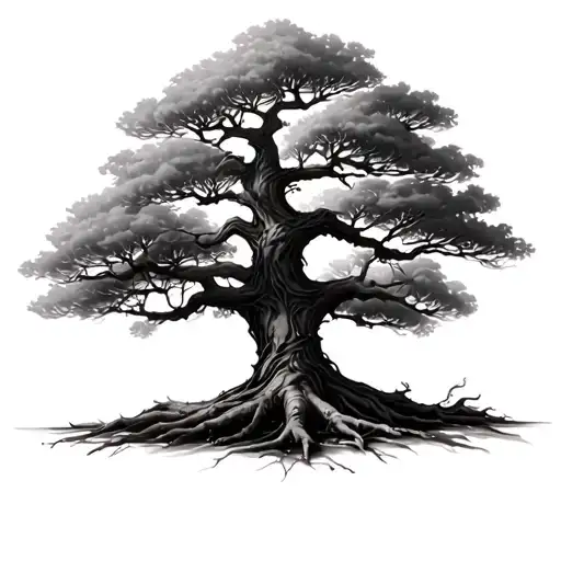 Xxxtentacion Tree tattoo design idea