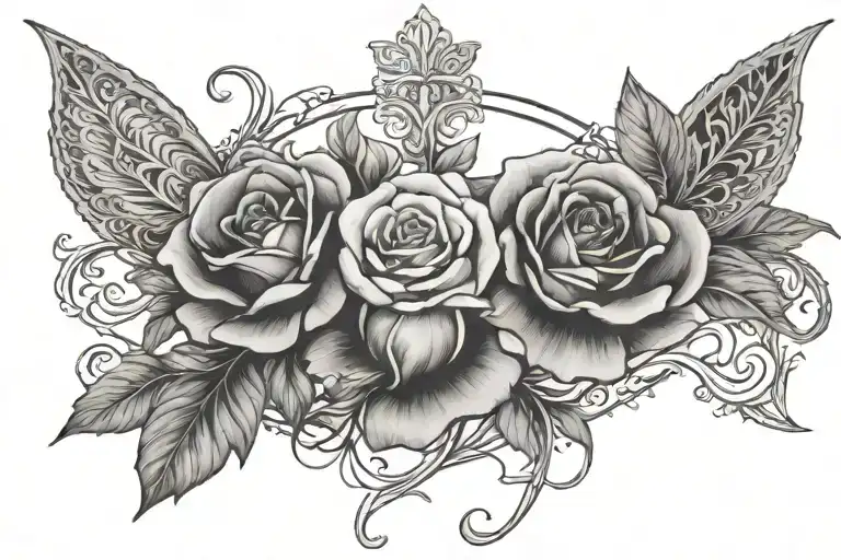 accept what is let go of what was and have faith in what will be tattoo design idea
