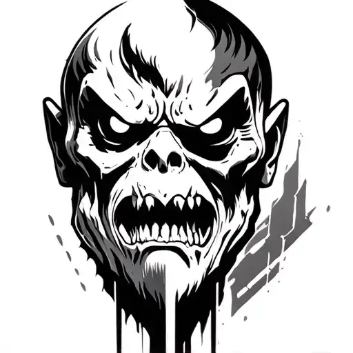 Serious Sam tattoo design idea