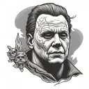 Michael Myers tattoo design idea