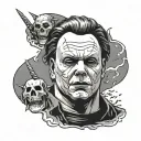 Michael Myers tattoo design idea