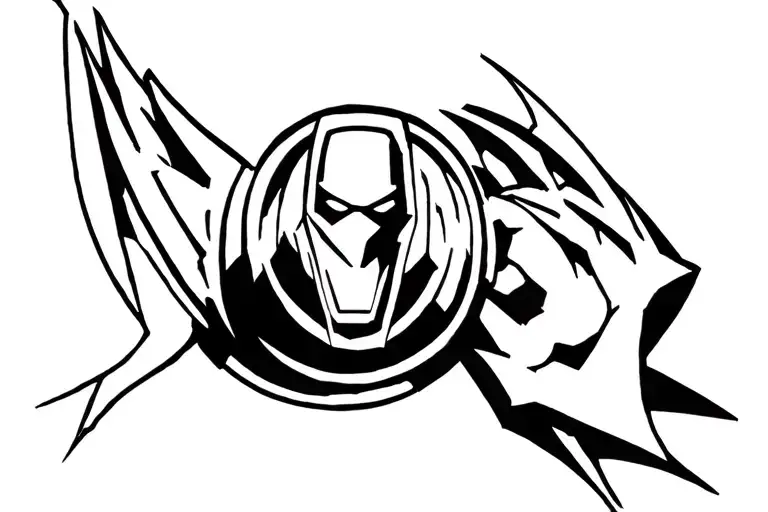 doctor doom marvel tattoo design idea
