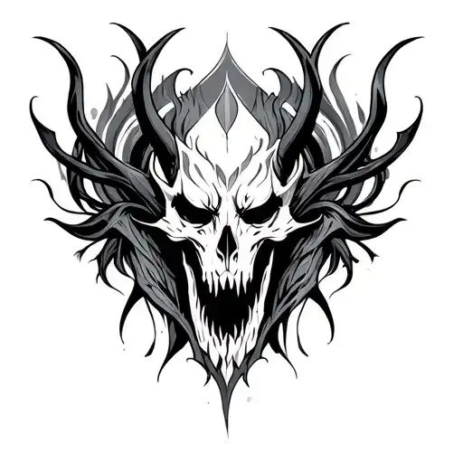 belial tattoo design idea