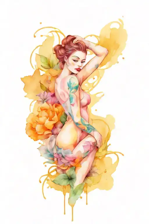 feminist themed tattoo tattoo design idea