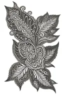 Henna tattoo design idea