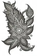 Henna tattoo design idea