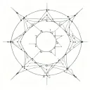 supernova tattoo design idea