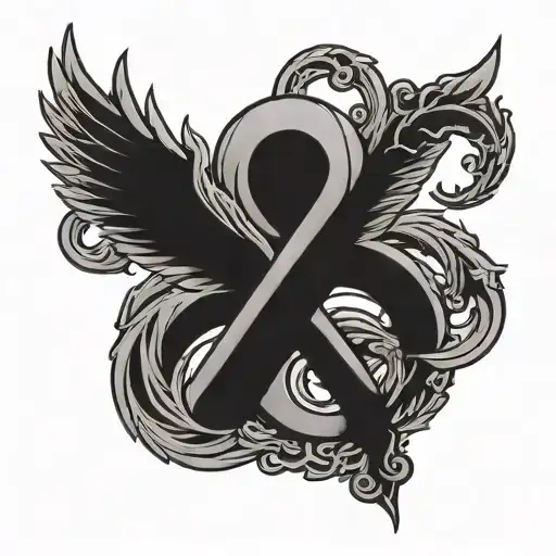 sexual assault symbol tattoo design idea