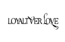 "LOYALTY OVER LOVE " tattoo design idea
