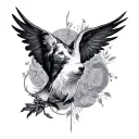 Matthew 6:34 tattoo design idea